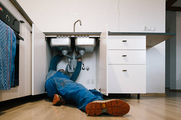 Professional Drain Cleaning technician working in Paris, MO